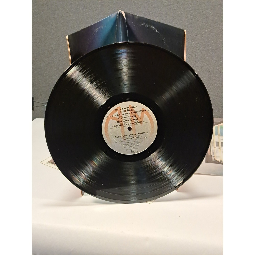 Joan Baez From Every Stage 1976 Live Double Vinyl LP A&M SP-3704 Folk Album - Picture 13 of 13